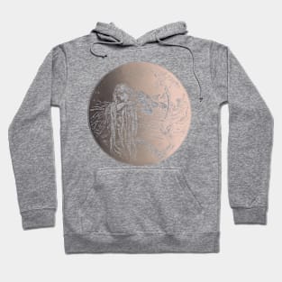 Wild Rose Nesting In Smoke Hoodie